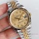 Swiss Copy Rolex Datejust AR Factory V2 Two-Tone Watch Champagne Diamond Dial watch (2)_th.jpg